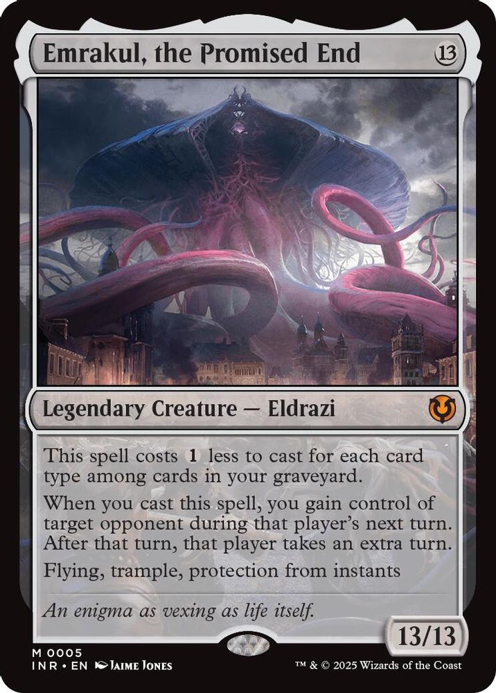 Emrakul, the Promised End · 5 · Innistrad Remastered · Non-foil