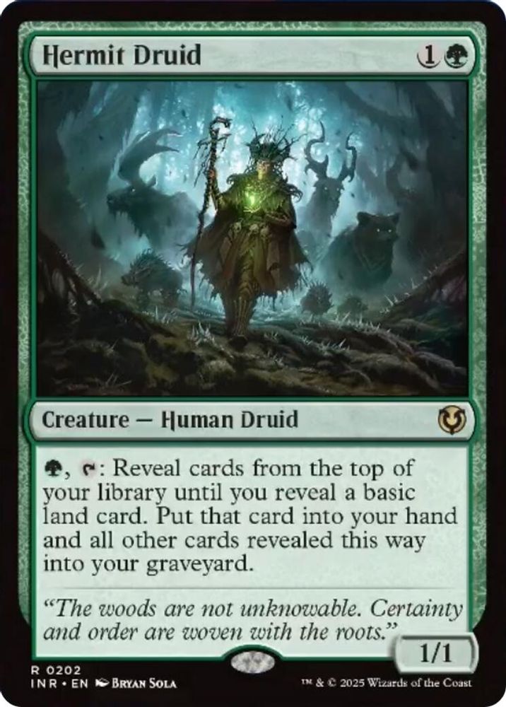 Hermit Druid · 202 · Innistrad Remastered · Non-foil
