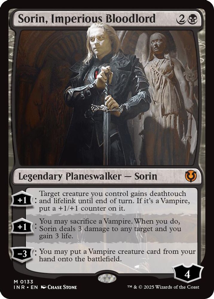 Sorin, Imperious Bloodlord · 133 · Innistrad Remastered · Non-foil
