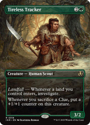Tireless Tracker (Borderless) · 318 · Innistrad Remastered · Foil