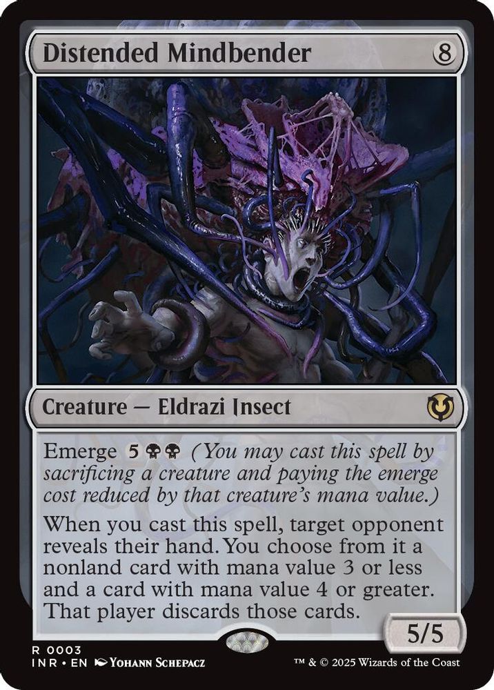 Distended Mindbender · 3 · Innistrad Remastered · Non-foil