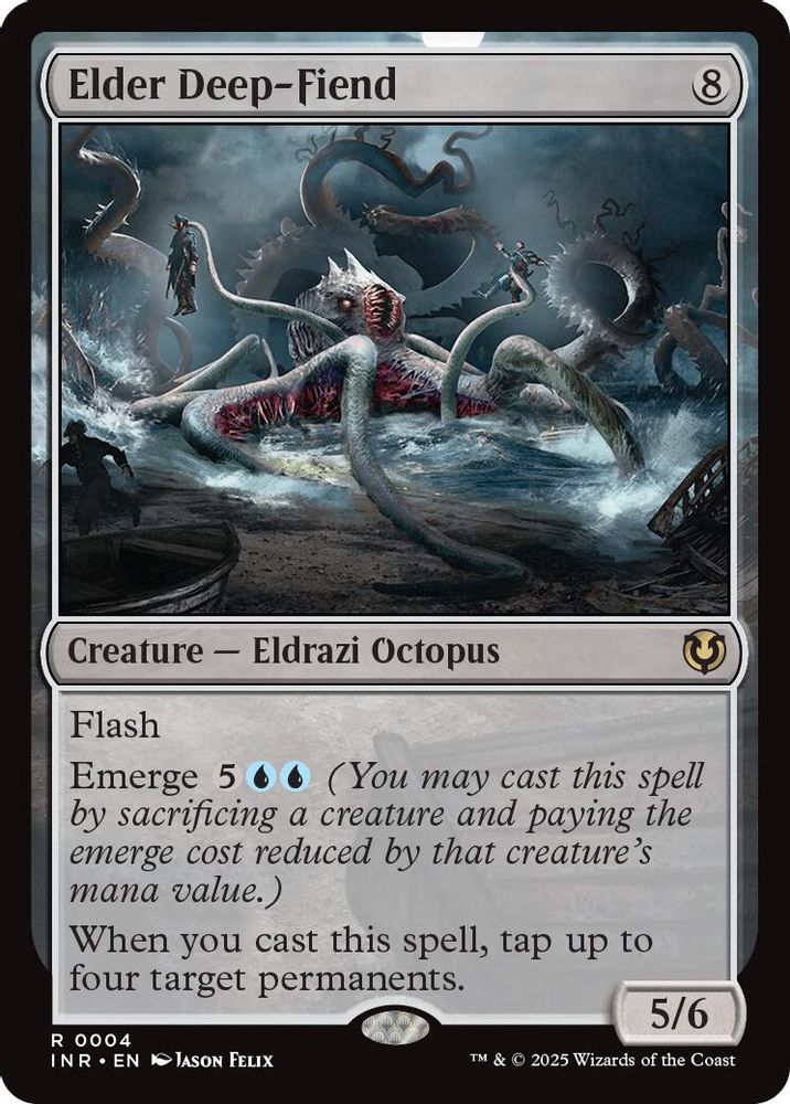 Elder Deep-Fiend · 4 · Innistrad Remastered · Non-foil