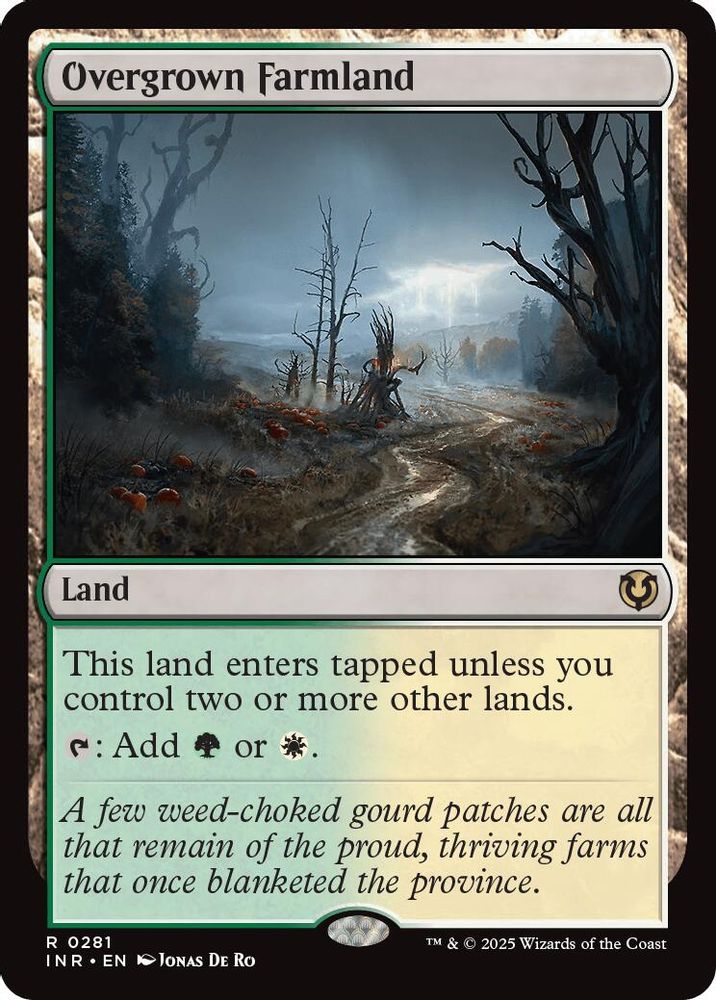 Overgrown Farmland · 281 · Innistrad Remastered · Non-foil