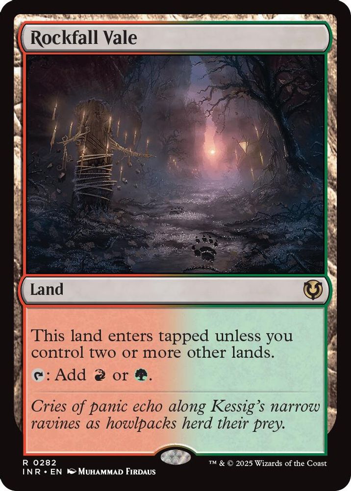 Rockfall Vale · 282 · Innistrad Remastered · Non-foil