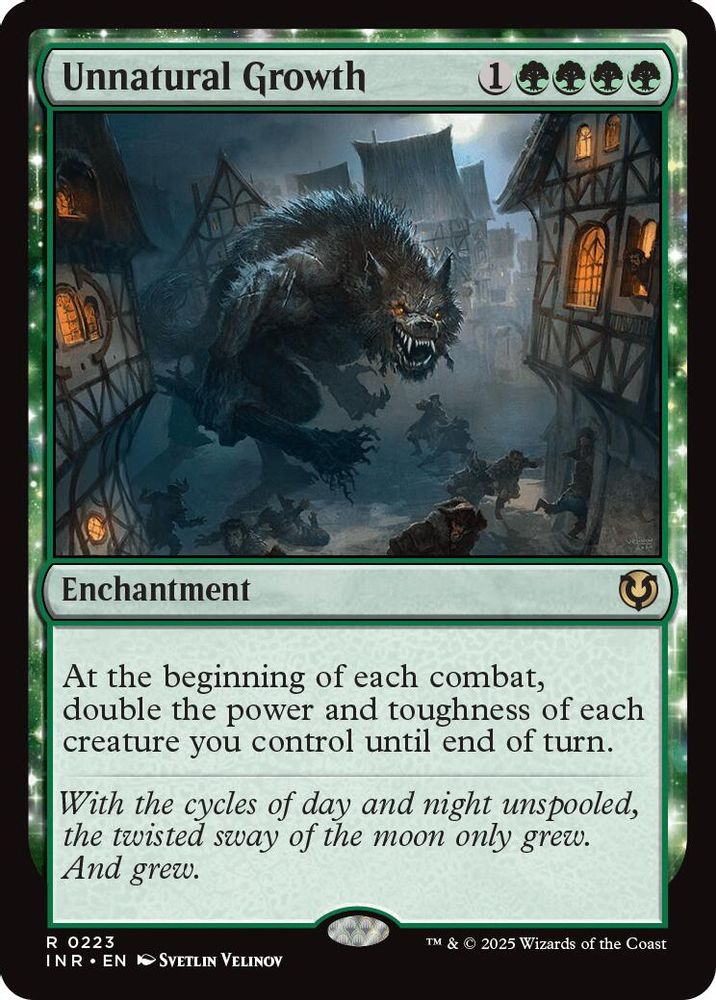 Unnatural Growth · 223 · Innistrad Remastered · Non-foil