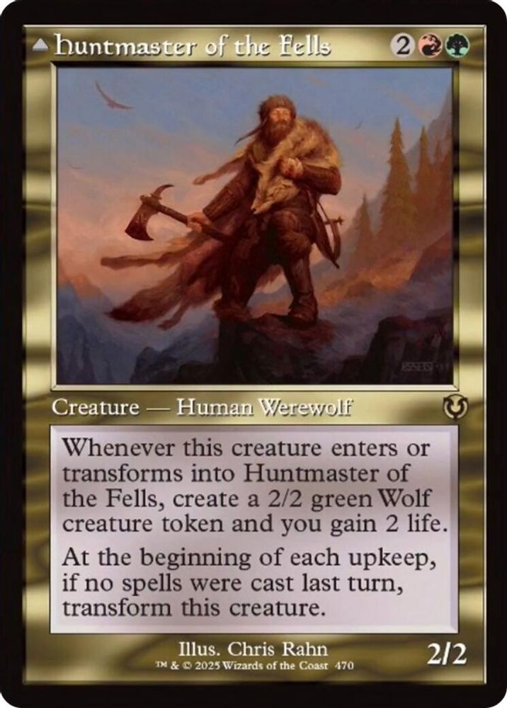 Huntmaster of the Fells (Retro Frame) · 470 · Innistrad Remastered · Non-foil