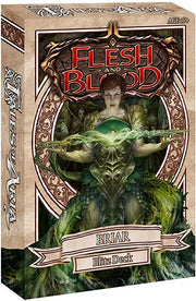 Flesh and Blood - Tales of Aria - Blitz Deck - Briar - Flesh and Blood Briar Blitz Deck box with green demon figure and ornate brown border design.