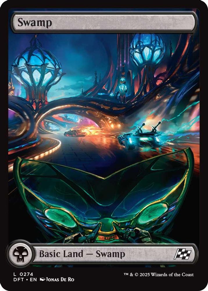 Swamp (0274) · 274 · Aetherdrift · Foil