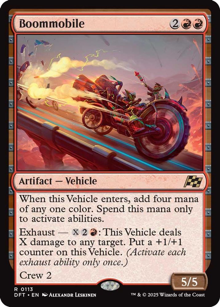 Boommobile · 113 · Aetherdrift · Non-foil