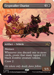 Cryptcaller Chariot (Borderless) · 306 · Aetherdrift · Foil