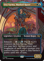 Sita Varma, Masked Racer (Borderless) · 368 · Aetherdrift · Non-foil