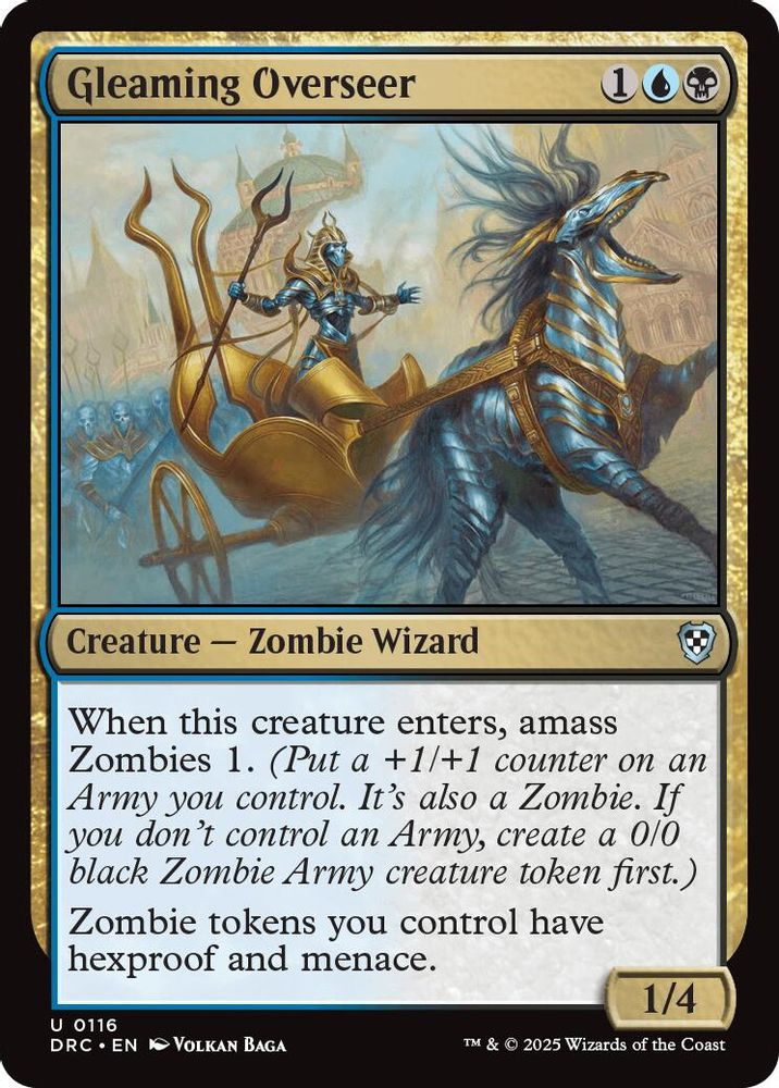 Gleaming Overseer · 116 · DRC · Non-foil