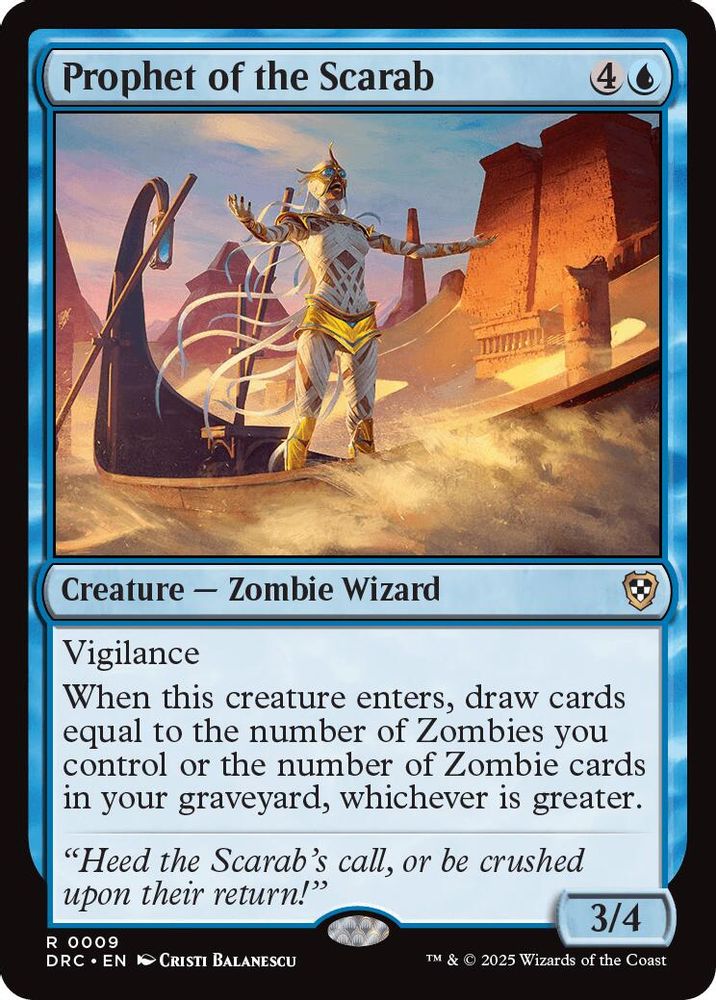 Prophet of the Scarab · 9 · DRC · Non-foil