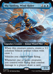 Mu Yanling, Wind Rider (Extended Art) · 379 · Aetherdrift · Foil