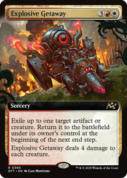 Explosive Getaway (Extended Art) · 390 · Aetherdrift · Non-foil