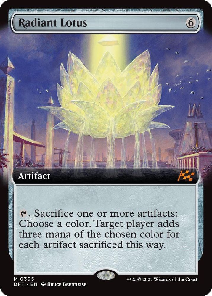 Radiant Lotus (Extended Art) · 395 · Aetherdrift · Non-foil