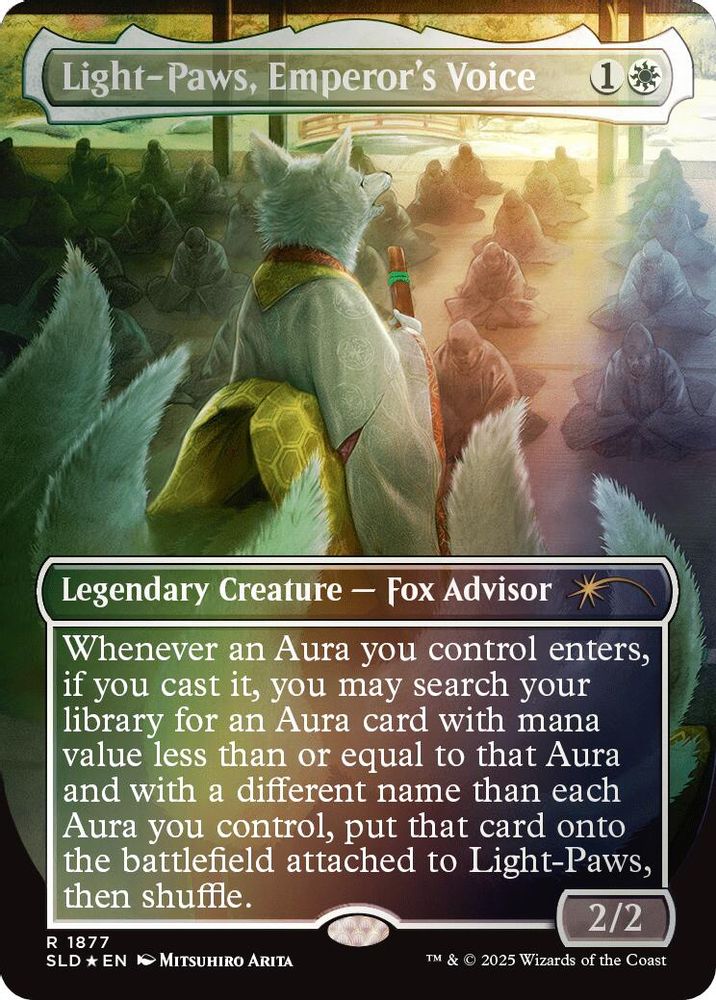 Light-Paws, Emperor's Voice · 1877 · Secret Lair Drop Series · Rainbow Foil