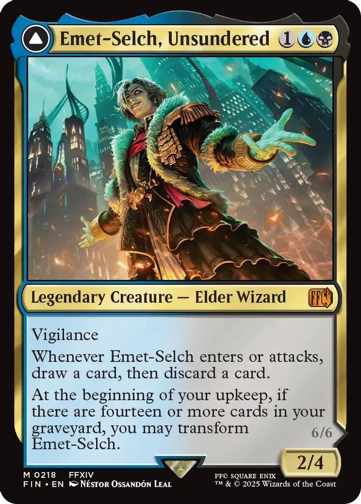 Emet-Selch, Unsundered · 218 · FINAL FANTASY · Foil