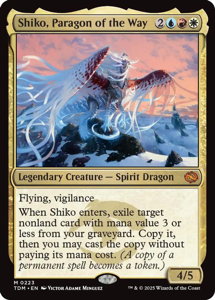 Shiko, Paragon of the Way · 223 · Tarkir: Dragonstorm · Non-foil