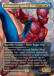 Sensational Spider-Man (Borderless) · 25 · Marvel's Spider-Man: Eternal-Legal · Foil