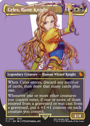 Celes, Rune Knight (Borderless) · 201 · Commander: FINAL FANTASY · Non-foil