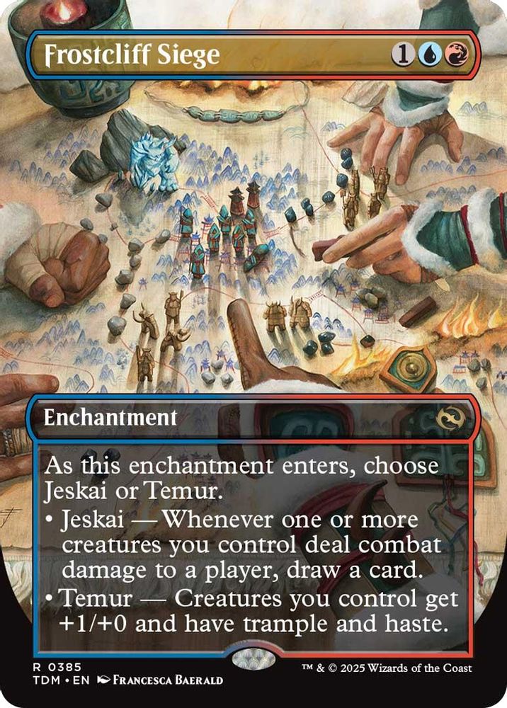 Frostcliff Siege (Borderless) · 385 · Tarkir: Dragonstorm · Non-foil