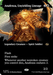 Anafenza, Unyielding Lineage (Borderless) · 327 · Tarkir: Dragonstorm · Foil