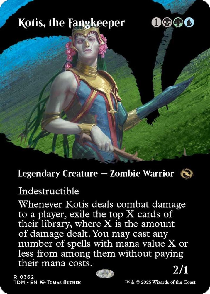 Kotis, the Fangkeeper (Borderless) · 362 · Tarkir: Dragonstorm · Non-foil
