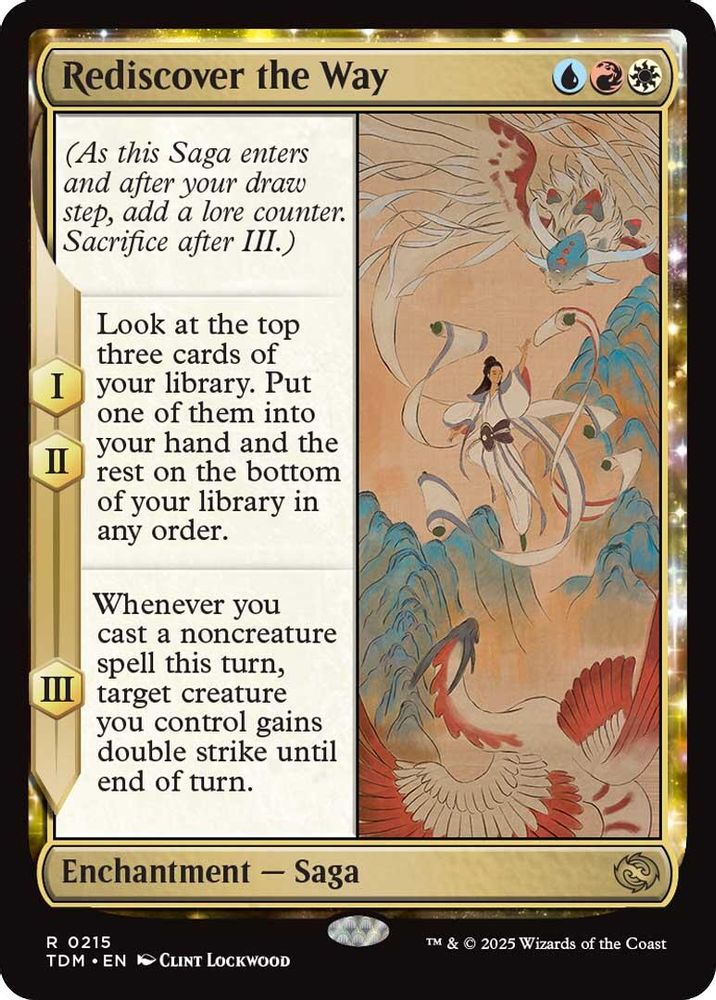 Rediscover the Way · 215 · Tarkir: Dragonstorm · Non-foil