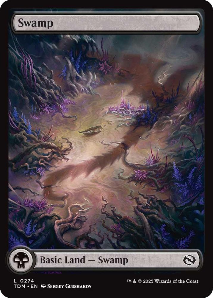 Swamp (0274) · 274 · Tarkir: Dragonstorm · Foil