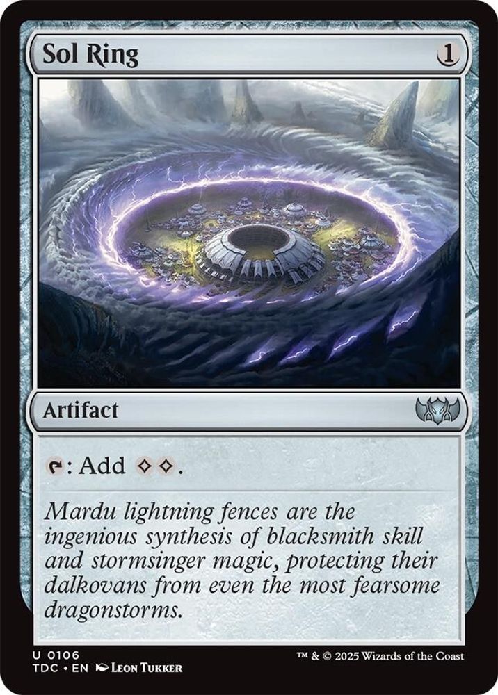 Sol Ring · 106 · Commander: Tarkir: Dragonstorm · Non-foil