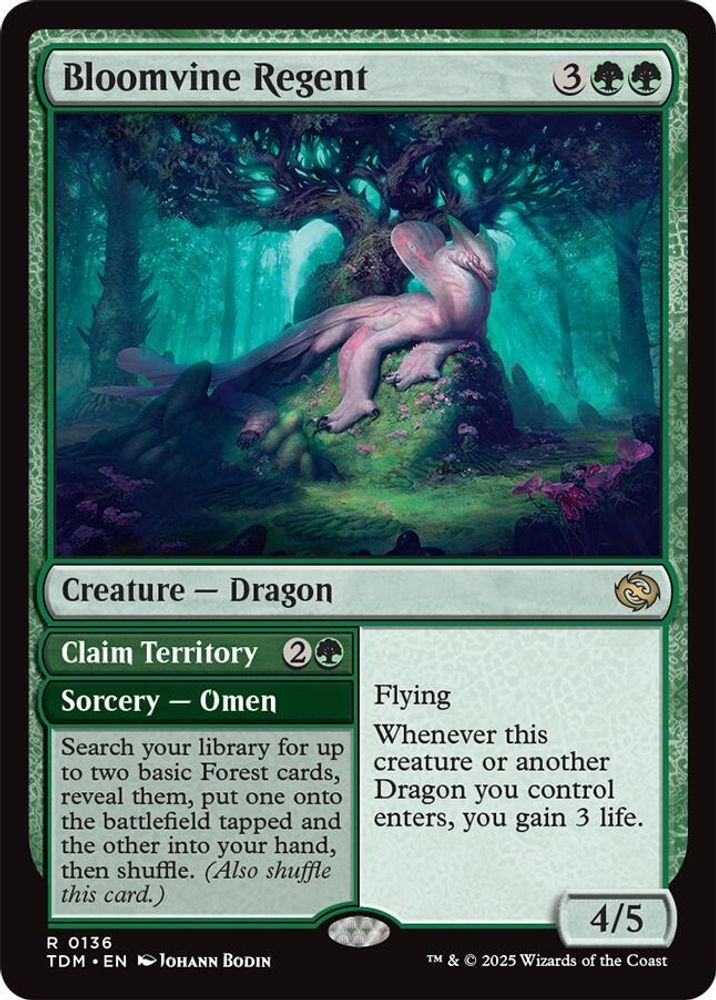 Bloomvine Regent · 136 · Tarkir: Dragonstorm · Non-foil