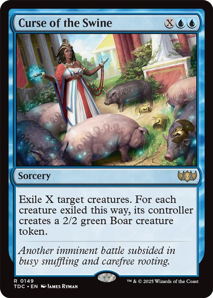Curse of the Swine · 149 · Commander: Tarkir: Dragonstorm · Non-foil
