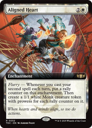 Aligned Heart (Extended Art) · 52 · Commander: Tarkir: Dragonstorm · Non-foil