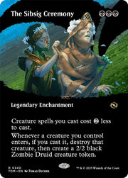 The Sibsig Ceremony (Borderless) · 340 · Tarkir: Dragonstorm · Foil