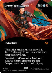 Dragonback Assault (Borderless) · 355 · Tarkir: Dragonstorm · Non-foil