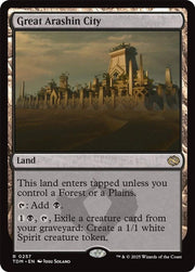 Great Arashin City · 257 · Tarkir: Dragonstorm · Foil