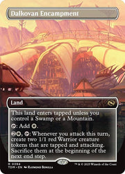 Dalkovan Encampment (Borderless) · 394 · Tarkir: Dragonstorm · Non-foil