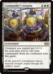 Commander's Insignia · 111 · Commander: Tarkir: Dragonstorm · Non-foil