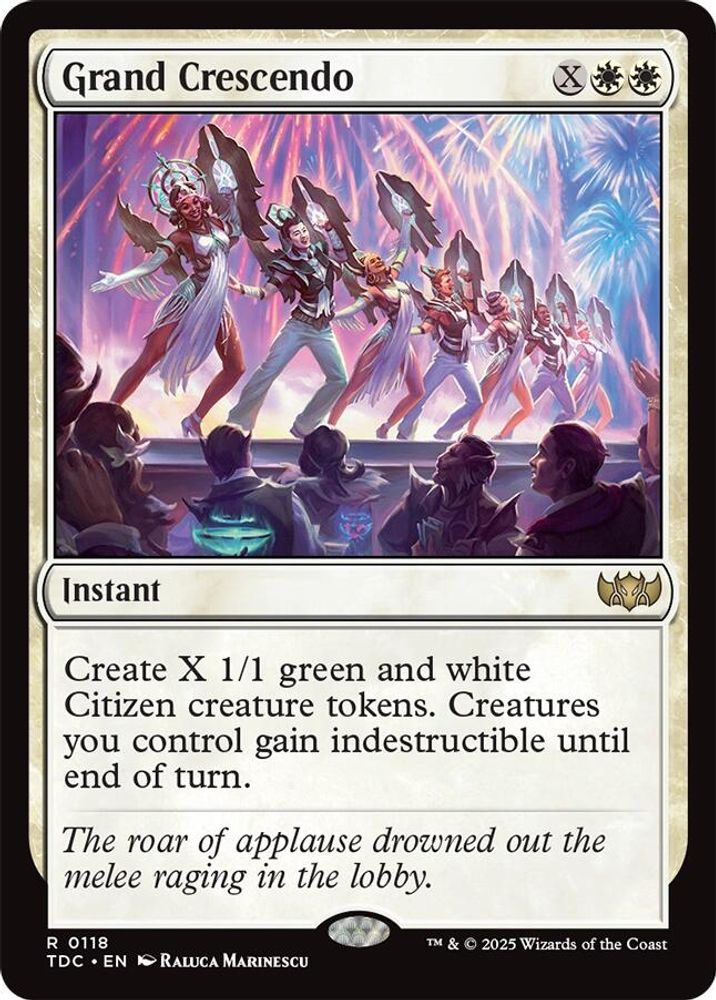 Grand Crescendo · 118 · Commander: Tarkir: Dragonstorm · Non-foil
