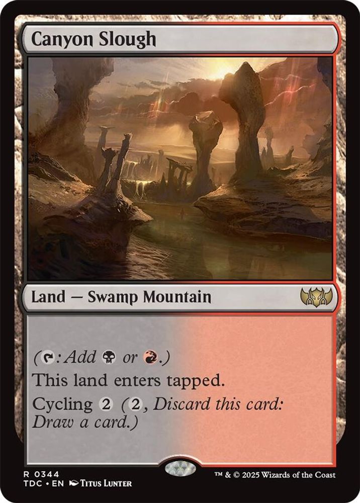 Canyon Slough · 344 · Commander: Tarkir: Dragonstorm · Non-foil
