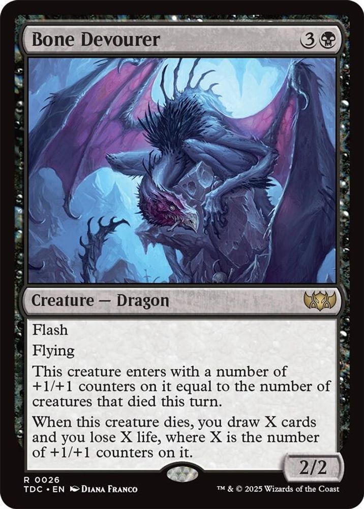 Bone Devourer · 26 · Commander: Tarkir: Dragonstorm · Non-foil