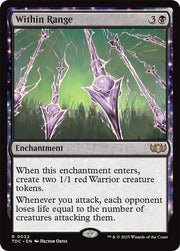 Within Range · 32 · Commander: Tarkir: Dragonstorm · Non-foil