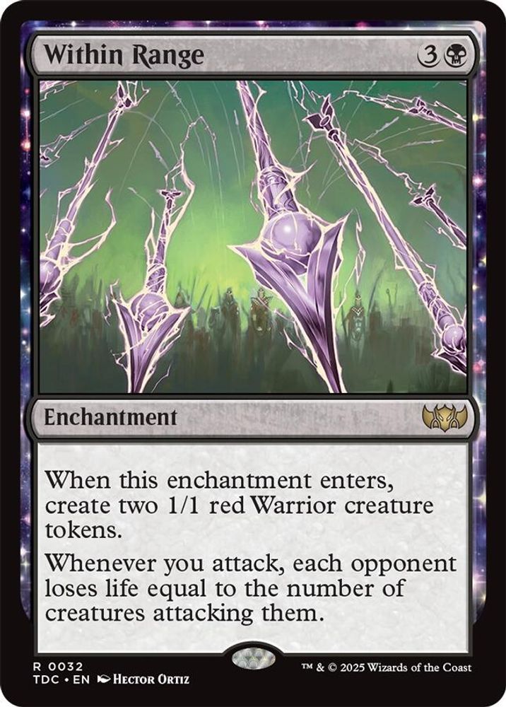 Within Range · 32 · Commander: Tarkir: Dragonstorm · Non-foil