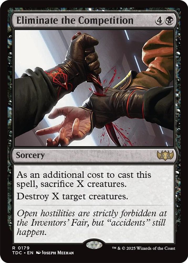 Eliminate the Competition · 179 · Commander: Tarkir: Dragonstorm · Non-foil