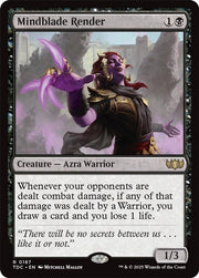 Mindblade Render · 187 · Commander: Tarkir: Dragonstorm · Non-foil