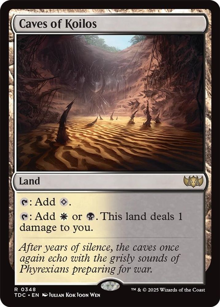 Caves of Koilos · 348 · Commander: Tarkir: Dragonstorm · Non-foil