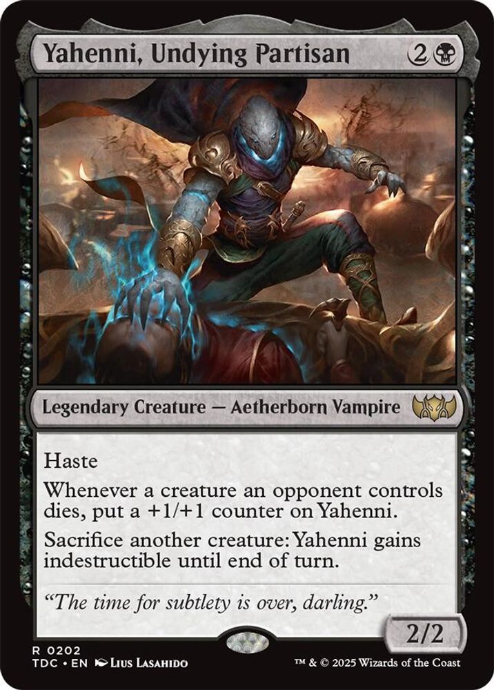 Yahenni, Undying Partisan · 202 · Commander: Tarkir: Dragonstorm · Non-foil