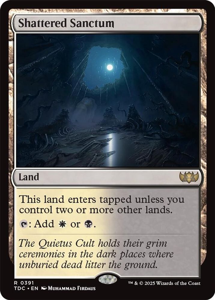 Shattered Sanctum · 391 · Commander: Tarkir: Dragonstorm · Non-foil