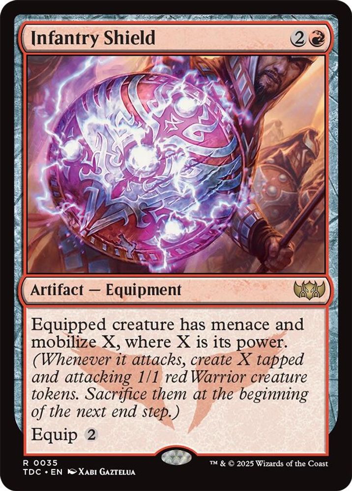 Infantry Shield · 35 · Commander: Tarkir: Dragonstorm · Non-foil